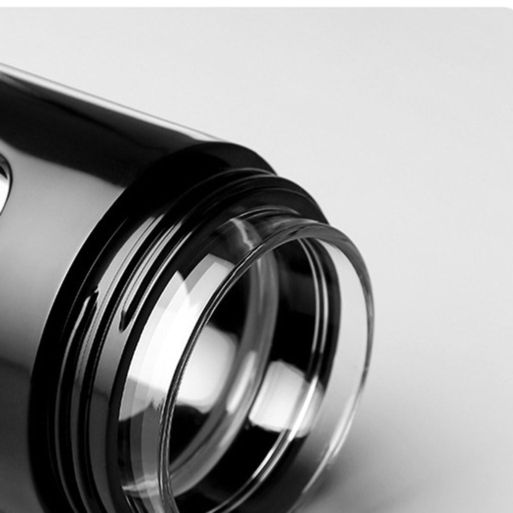 Double-Layer Borosilicate Glass Water Bottle with Stainless Steel Filter